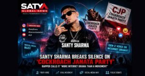 Santy Sharma’s Viral Post on ‘Cockroach Janata Party